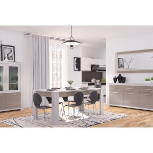 LAURA TABLE A MANGER RALLONGE 180/230
