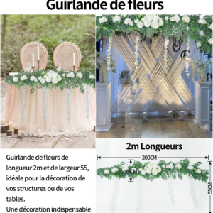 FLEUR POUR ARCHE 2MX0.55