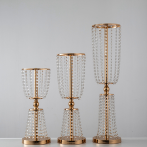 VASE MARIAGE GM CENTRE DE TABLE OR ARGENT YA005SL YA005GL/PCES