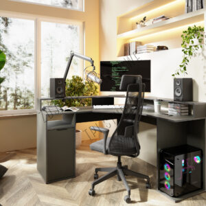 BUREAU ANGLE GAMING    CARBON  139X88,7X139