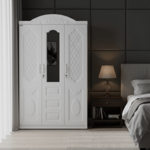 ARMOIRE FER 3 PORTES DB004-3 BLANC