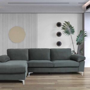 SALON ANGLE KAVEAH GRIS