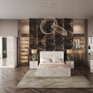 CHAMBRE A COUCHER GUJI 160X200 AVEC SOMMIER