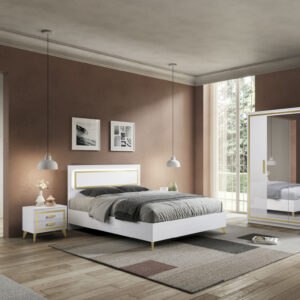 CHAMBRE A COUCHER GOLD 160X200