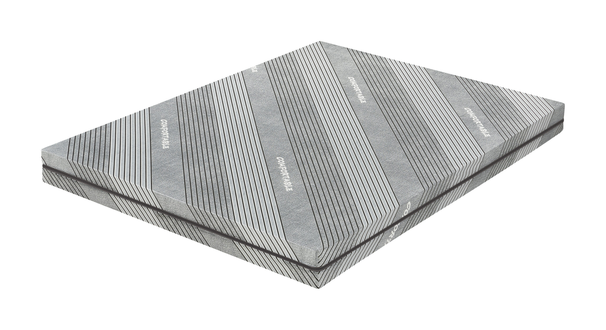 MATELAS MOUSSE IMPRIME POLYURETHANE 90X190X15 COMFORTABLE