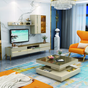 TABLE TV 92352  2000X400X450  BEIGE DORE