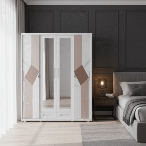 ARMOIRE FER  Y004 4PORTES