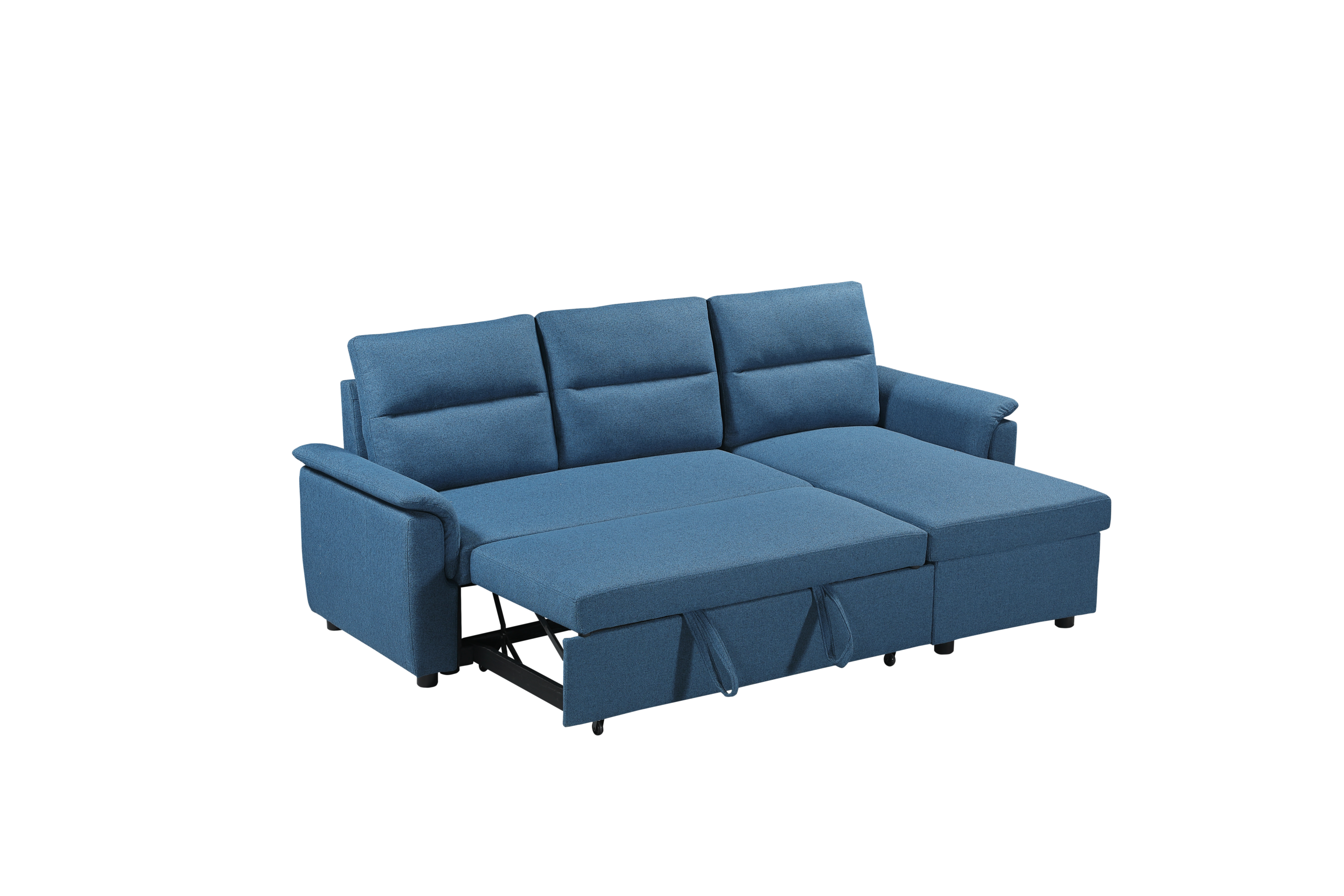 SALON ANGLE CONVERTIBLE /COFFRE ZY 2178 221X131X89 – Image 2