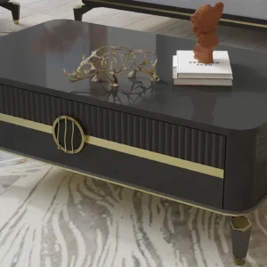 TABLE BASSE  BELLA GRISE