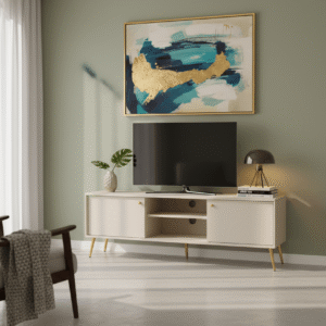 TABLE TV ROSE SAND  156,2X89,2X40,5