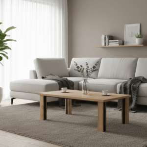 TABLE BASSE CHENE SELIM