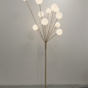 LAMPE LED A POSER  AVEC SOCLE  1M20  d02 (boule)