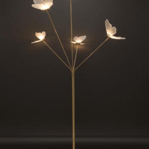 LAMPE LED A POSER  AVEC SOCLE  1M20  d03 (papillon)