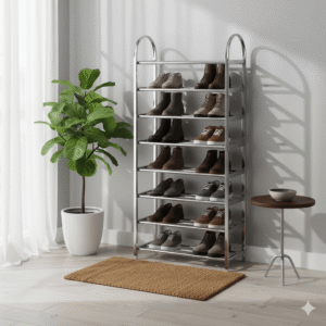 ETAGERE DE RANGEMENT ALU 60X23X115 7 NIVEAUX A27