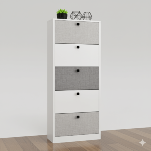 Meuble chaussure 3565-5  65x24x170 5 TIROIRS