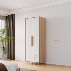 ARMOIRE  BOIS 2P/2T800X2000X500  8019-2