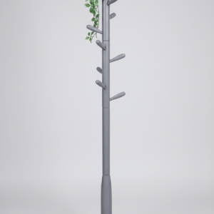 PORTE MANTEAU GRIS 6019