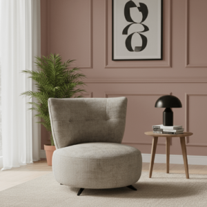 FAUTEUIL LOUNGE PIVOTANT COCKTAIL L899
