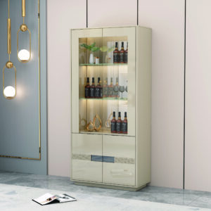 VITRINE BEIGE   900X400X1900 92497