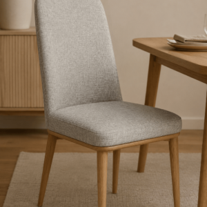 CHAISE B11 GRIS 92X92X47 ASSISE PVC /PIED EN FER
