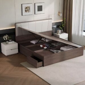 LIT AVEC RANGEMENT 160X200 XZH053(8801)