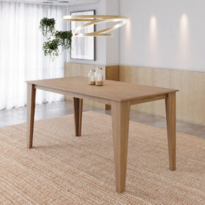 TABLE EN BOIS VITTORIA  1.60M S229-129