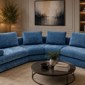 SALON  COMPRESSE SOUS VIDE 6019 3800X100x650 BLEU